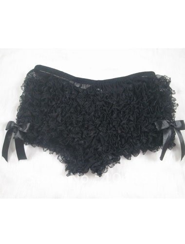 free shipping cheap Sexy Thongs women micro g string panties ladies thong black lace underwear Hot Ruffle Short Panty