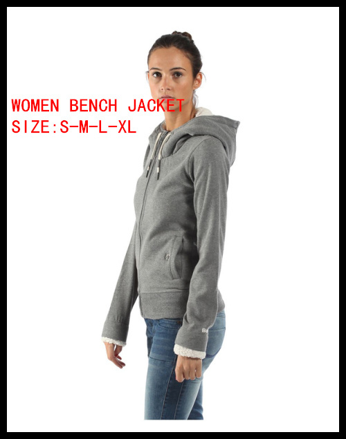 Free shipping Cheapt Bench jacket bench BBQ for Women Black with pink lettering size s m l xl avaiable