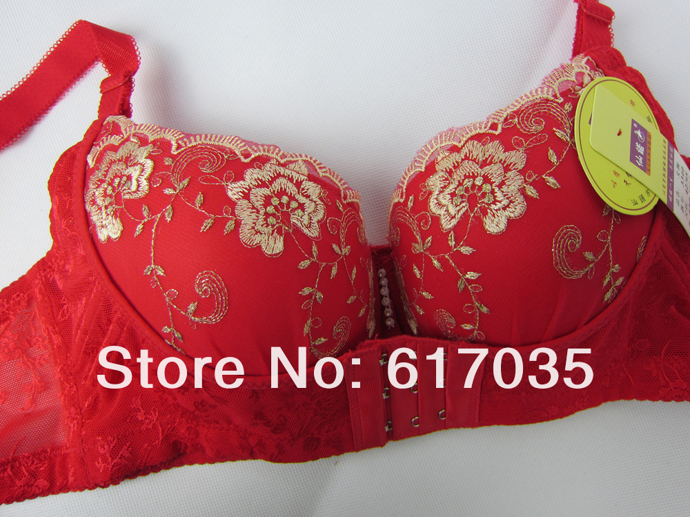 Free Shipping Chinese Push Up Sexy Fashion Ladies' Underware D cup 36-42 WXN-3340