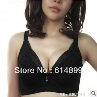 Free shipping Chinese style underwear adjustment gather bra  Large size China bras for sale Suppliers A14