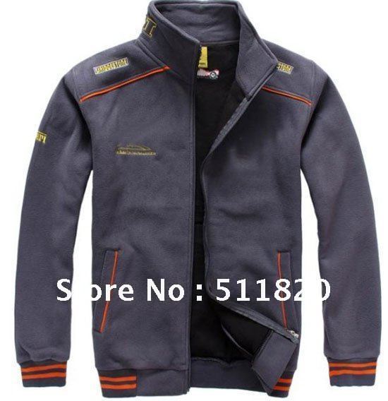 free shipping classic men's,women's couple fashion car racing warm jecket,car racing coat