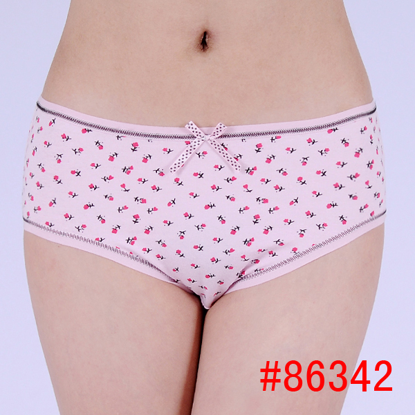 Free Shipping Comfortable  cotton  printed Panty,High Qulity Panty,Sexy Underwear   86342#  12000pcs/lot