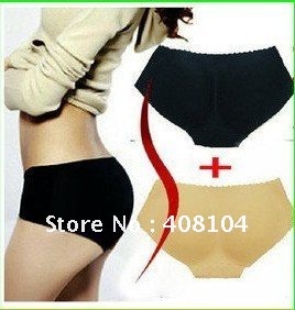 Free shipping comfy Seamless Underwear Bottoms Up Bottom pad panty Buttock up panty Body Shaping Underwear