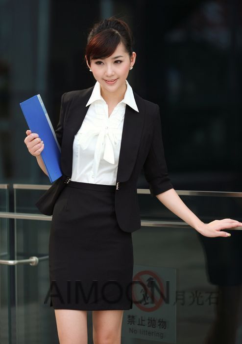 Free shipping Commercial women's formal autumn ol professional set skirt fashion uniform work wear