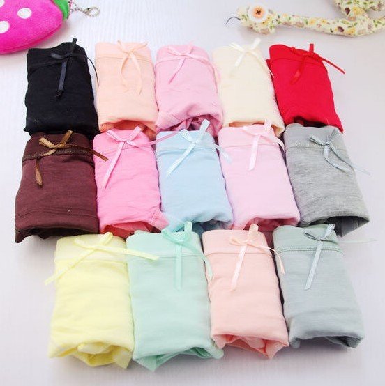 Free Shipping cotton panties quality guarantee Mix Colour  MR009