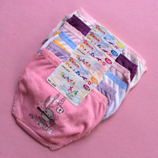 Free Shipping ! Daughter xia breathable cotton child panties bread pants female child panties bread pants 100% cotton 0 - 10