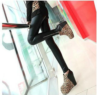 free shipping DHL/EMS 2 all-match faux leather autumn matt side zipper female legging