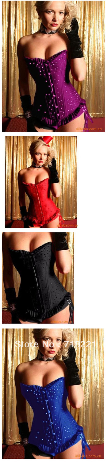 free shipping discount 2013   Black red blue purple four color    sexy lingerie exercise selfcontrol clothes 20130225-8153