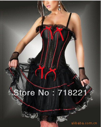 free shipping discount 2013   Lingerie corsets gothic model body  20130225-8180