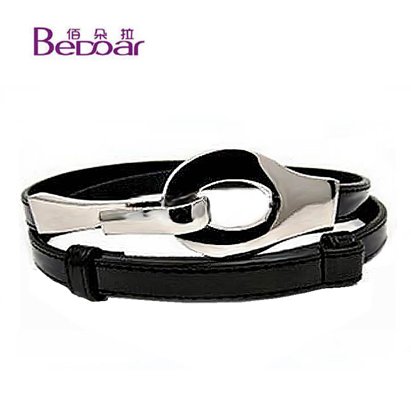 Free Shipping Dora hook women's belt fashion all-match strap japanned leather belt