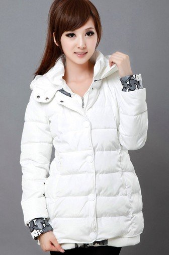 Free shipping! Dress cotton-padded clothes medium style lady cotton-padded jacket