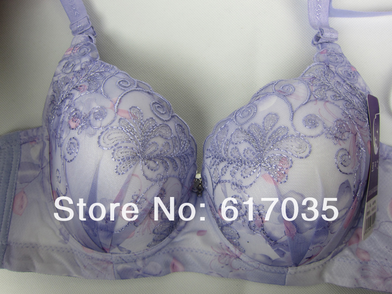 Free Shipping Enlarge Beauty Sexy Fashion Ladies' Underware Lingerie C Cup 34-40 WXYL-7555