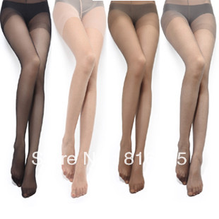 Free shipping Excellent wire transparent sexy female Core-spun Yarn pantyhose w726