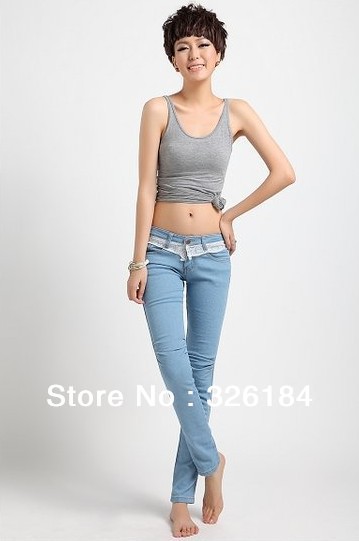 Free shipping Factory sell direct IFLY 919L sexy female Mid Waist harem Jeans skinny trousers for Women Fashion lady Jeans