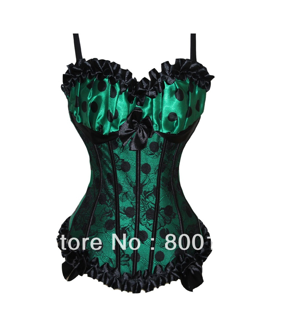 free shipping Fancy Corset Dress Moulin Rouge Burlesque TUTU Costume Ladies Lingerie 1296 S-2XL