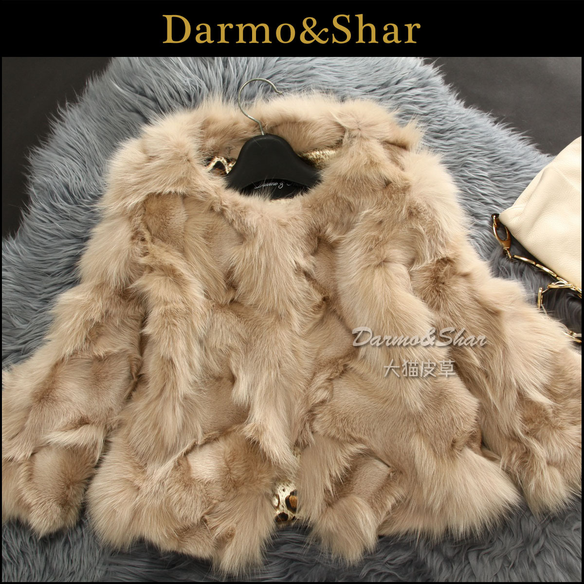 Free Shipping Fashion 2012 New Arrival Autumn Winter fox wool fox fur coat women short design