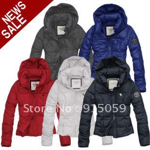 Free Shipping fashion 2012 women's clothing down jacket winter NEW women brand Slim warm down jacket  hoodie coat outwear