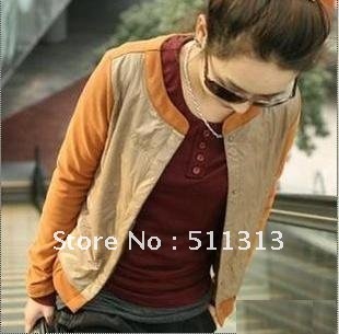 FREE SHIPPING fashion classic round neck pure cotton short coats