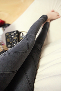 Free Shipping Fashion female all-match vintage slim legging tight trousers skinny jeans pants