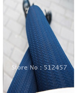 free shipping fashion female Spring and autumn twisted stockings pantyhose thickening legging