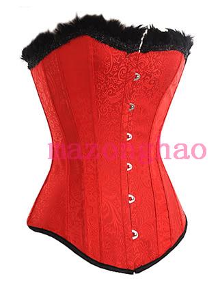 Free Shipping Fashion royal shapewear vest body shaping underwear waist lace formal dress shaper red