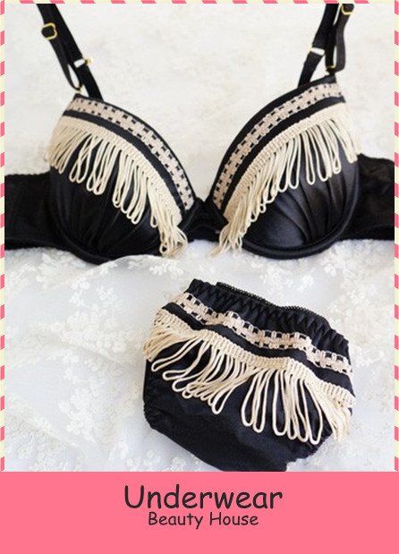 Free shipping fashion sexy deep V female gather underwear bra sets lady underwear drop shipping F0020