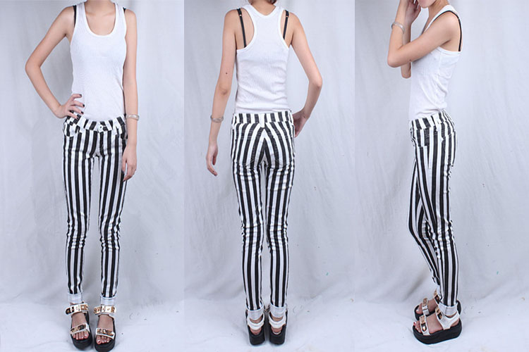 Free Shipping Fashion slim low-waist plus size available elastic pants