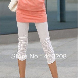 Free Shipping fashion Was-thin leggings in summer Lady three quarter in the lumbar tights jeans stockings pantyhose wholesale