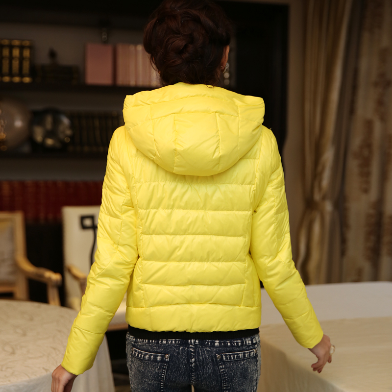 Free Shipping Fashion women's ladypope2012 slim outerwear with a hood down coat LDX