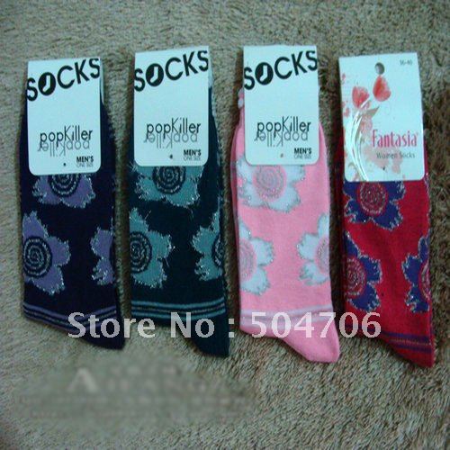 Free Shipping Fashion Women's Warm Jacquard Ankle Socks Sock Slippers Sox Floor Socks Mix Color