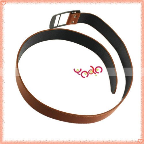 Free Shipping, Fashional Korean Women New Leather Pu  Belt Without Needle-pin,Fashion Accessory 20Pcs/lot(Gray)-F00469