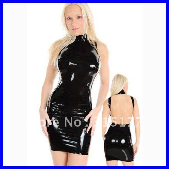 Free shipping Faux leather Halter Design Worthy Dress Wholesale 10pcs/lot  Dress New Fashion 2012 Sexy clubwear 9122