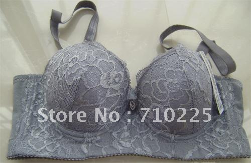 Free shipping Female underwear push up shaping 5 breasted bra 5 buttons bras