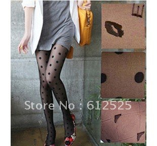 Free shipping Filar socks/tights/love/garden point/print lips/render pants