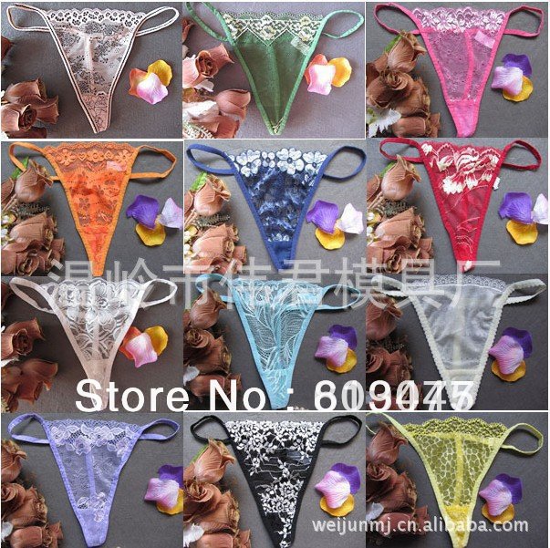 Free Shipping Floral G-string Sexy Lingerie Women Panty Sexy Underwear Lady Thong  Intimate Wear T36,sexy g string  87021-3