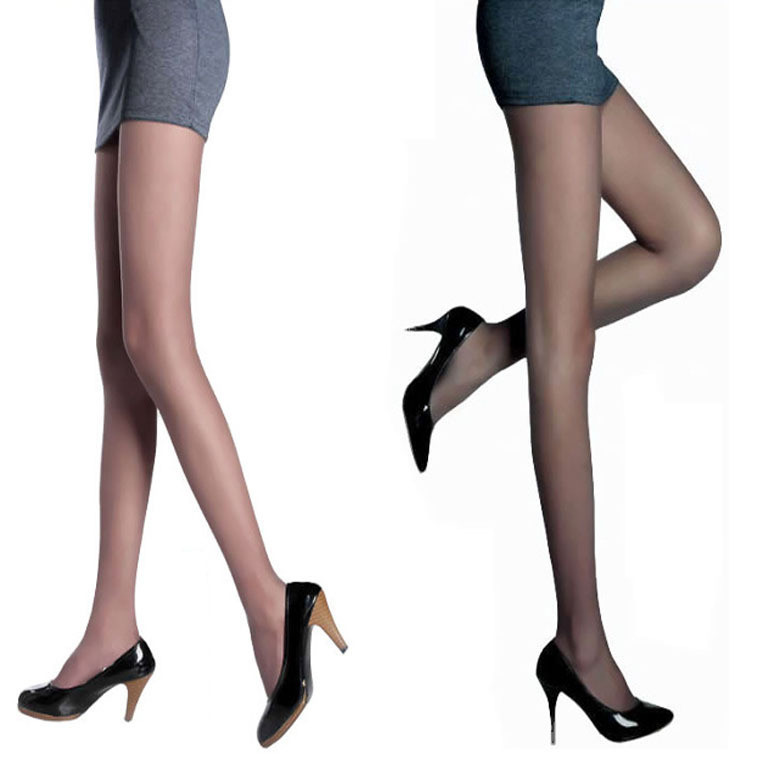 Free shipping for female  wire ultra-thin Core-spun Yarn pantyhose thin