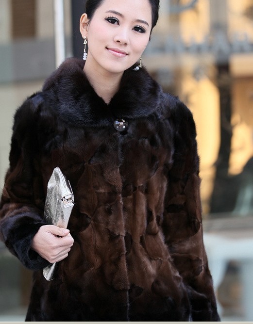 Free Shipping For High-grade Mink fur fur coat coat