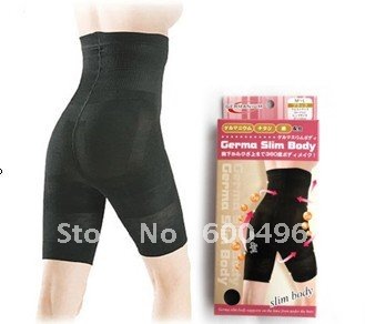 free shipping germa slim body germanium high waist underwear five pants shaper slimming pants 20pcs/lot