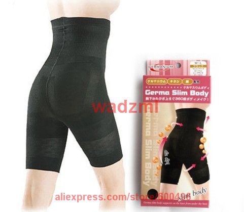 free shipping germa slim body germanium high waist underwear five pants shaper slimming pants 3pcs/lot