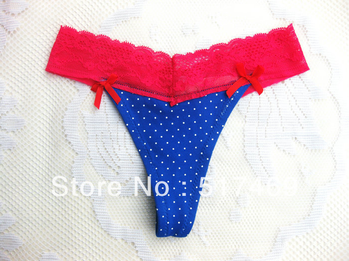 FREE SHIPPING GLOBAL WHOLESALE  Lowest Price Cotton Love Pink printed Brief Sexy Women Panties Ladies Underwear 2 Size