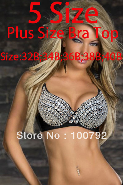 Free shipping go go fashion and sexy hand embroided rhinestone  bra top,sexy night club stripper wear, stage dancer bra top