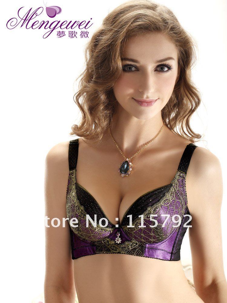 Free Shipping Green Style Lingerie Sexy Bras Lingerie Bra Set