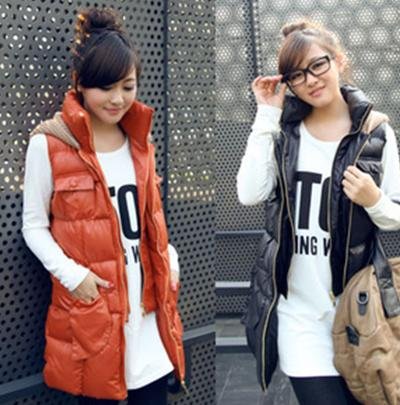 free shipping ! Han2 ban3 fashion leisure ma3 jia3 coat, medium style cotton-padded clothes