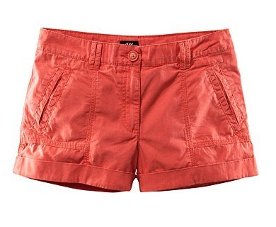 Free Shipping, Haoduoyi 2012 100% cotton shorts candy color low-waist pants hm8 6 full package