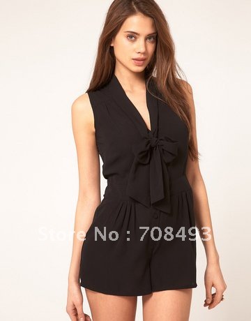 Free shipping high quality fashion Jumpsuits summer Jumpsuits women Jumpsuits 2012 chiffon jumpsuits new