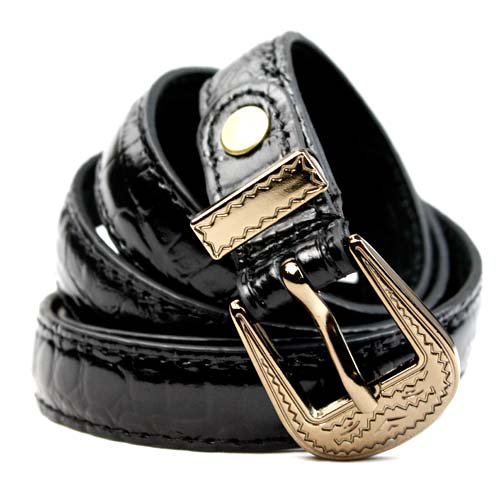 Free shipping high-quality fashion ladies belts Women Pin Buckle Patent Leather Belt Casual belt BT-B422