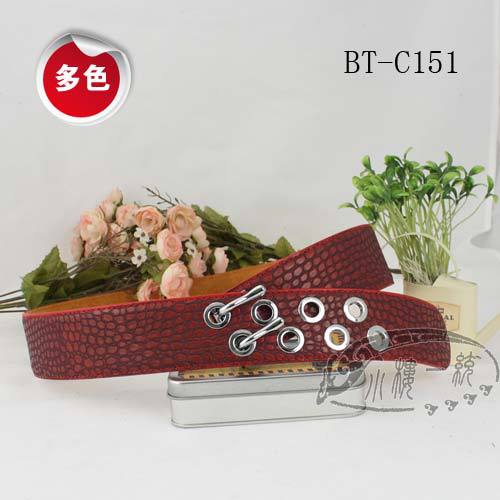 Free shipping high-quality fashion ladies belts Women Snake Skin Stud Leather Wide Wrap Belt  dk BT-C151 qw