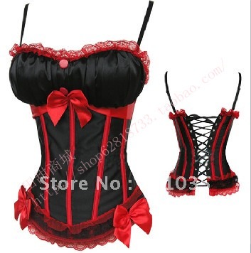 free shipping high quality Fashion royal bone clothing corset full push up cup zipper High Quality sexy corset