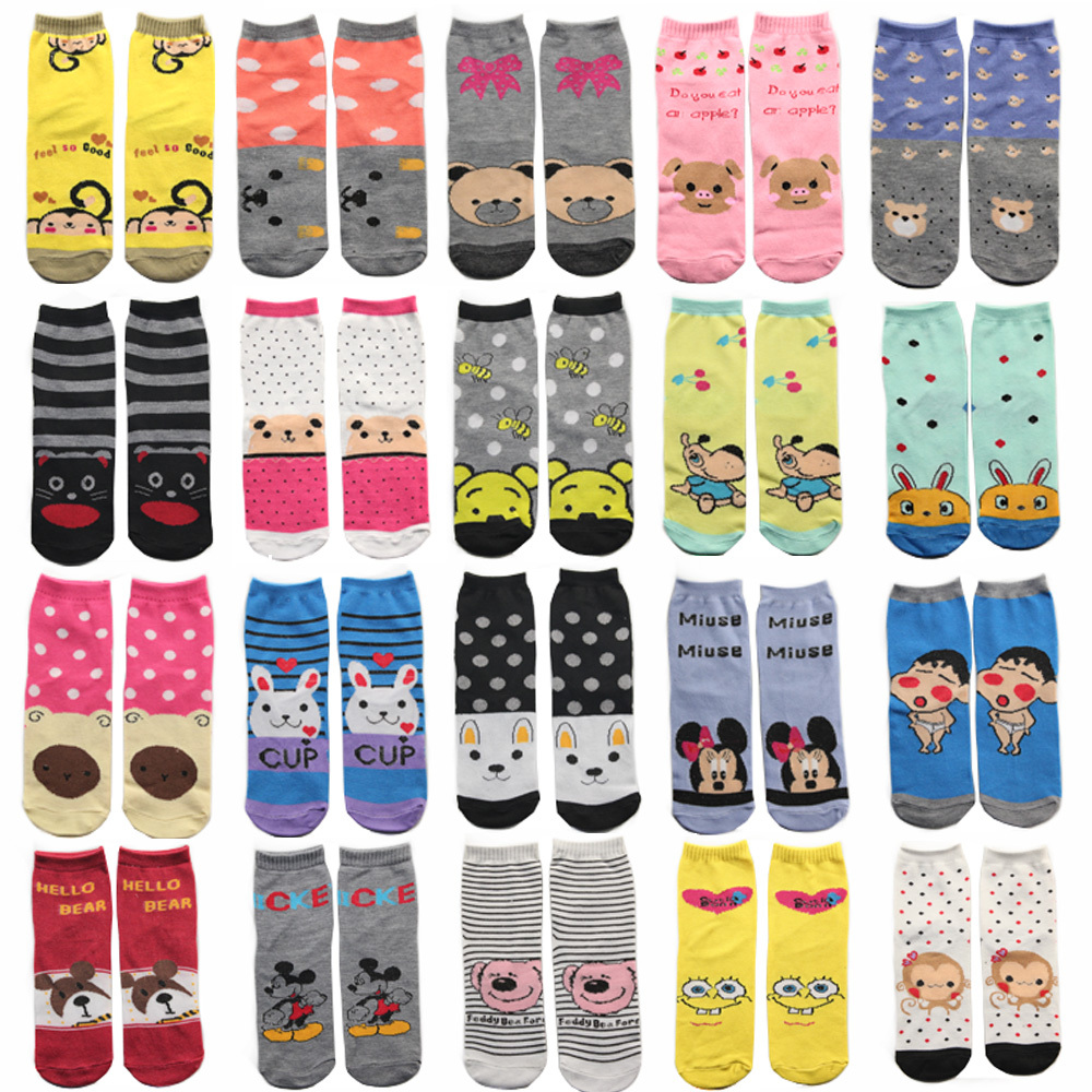 free shipping high quality fashion sexy women   socks, female knee-high long design cartoon  styles ocks