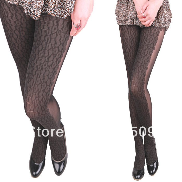 free shipping high quality new fashion style patchwork black jacquard pantyhose female stockings legging socks tight